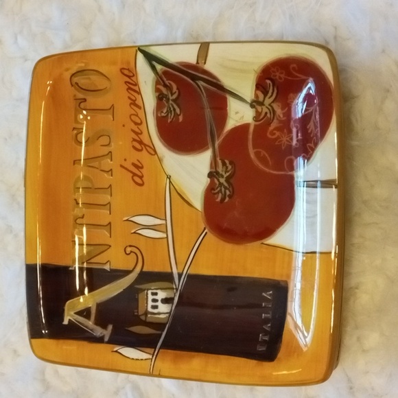 Pier 1 4 pc Cucina Appetizer/ dessert plates - Picture 5 of 14